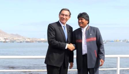 Vizcarra Evo Morales