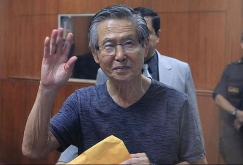Alberto Fujimori ley arresto domiciliario