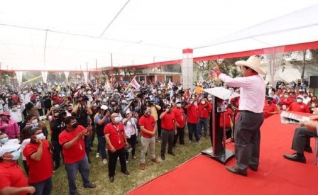 Pedro Castillo sindicalistas
