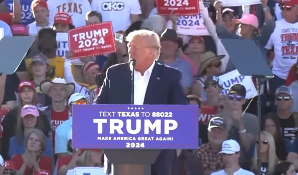 Trump Texas mar 2023