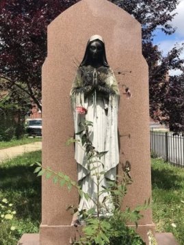quema imagen Virgen Maria iglesia San Pedro Boston 2020