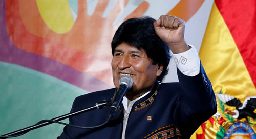 Evo Morales may 2018