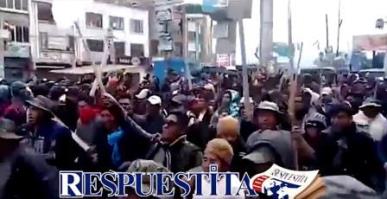 disturbios Bolivia nov 2019