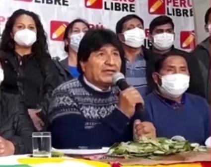 Evo Morales Lima jul 2021