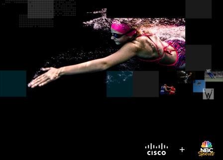 nadadora Cisco and NBC Olympics 1